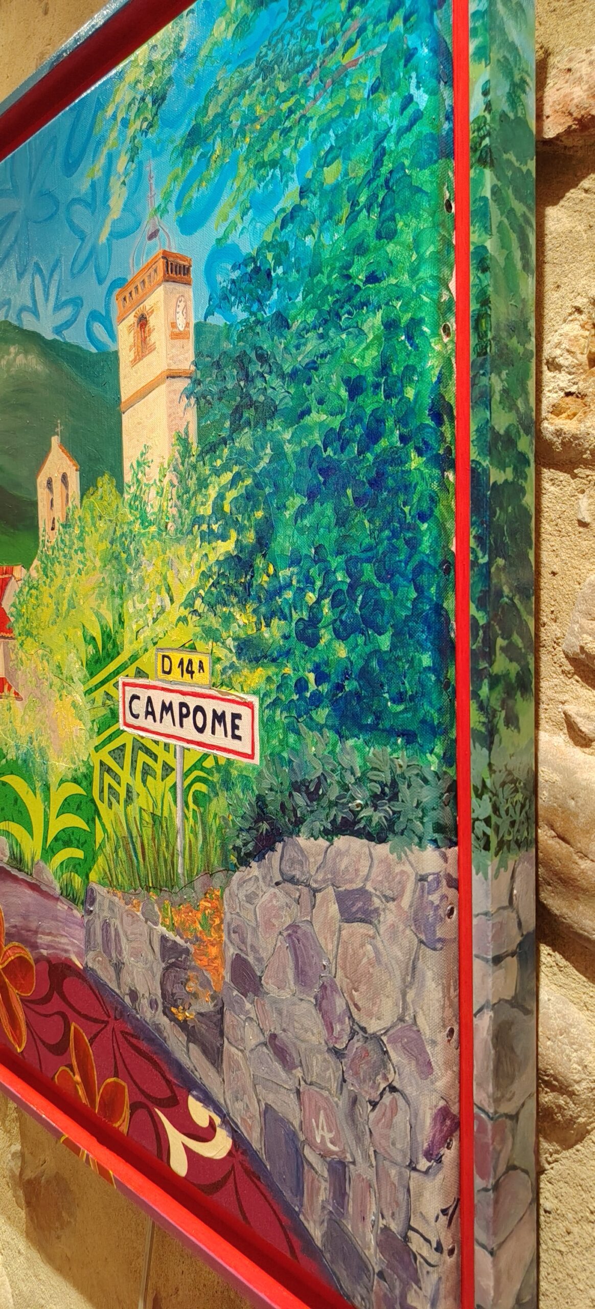 Peinture à l'huile de Valérie Houchard