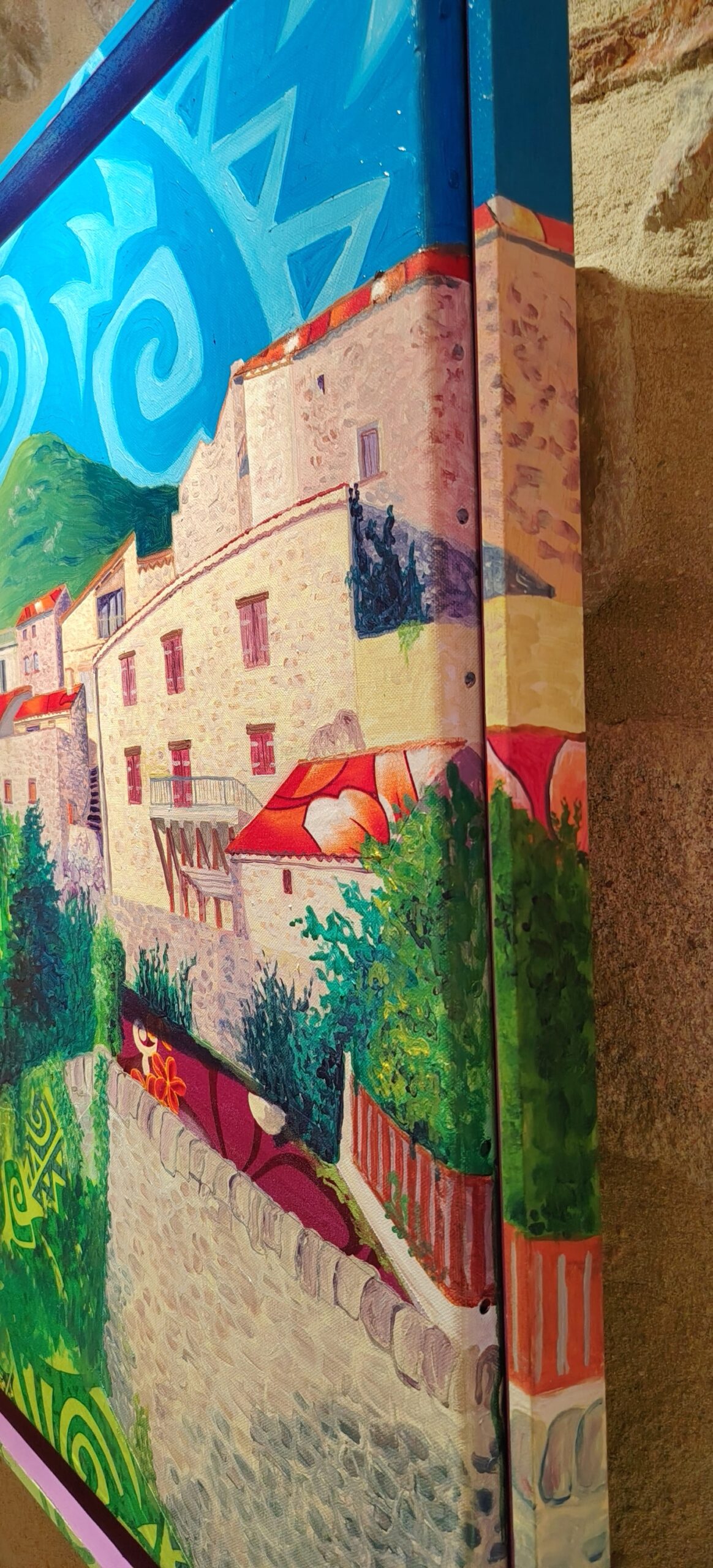 Peinture à l'huile de Valérie Houchard