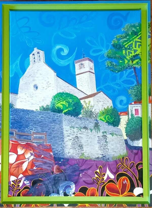 Peinture à l'huile de Valérie Houchard