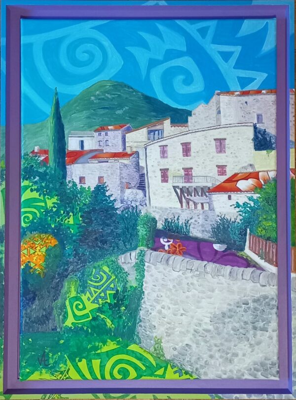 Peinture à l'huile de Valérie Houchard