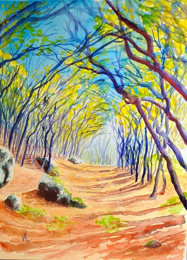 aquarelle de Valérie Houchard